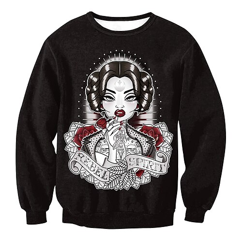 

Inspired by Halloween Maleficent Hoodie Cartoon Manga Anime Graphic Hoodie For Men's Women's Unisex Adults' 3D Print 100% Polyester