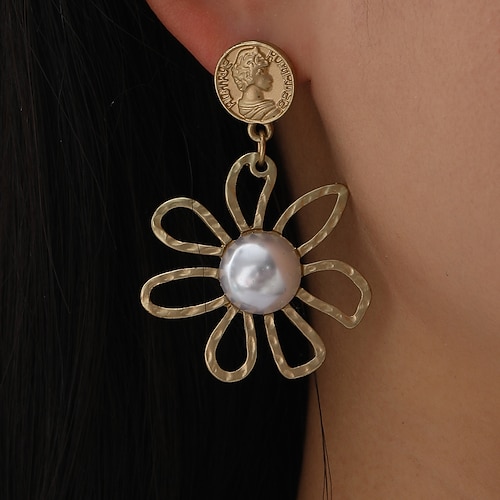 

1 Pair Drop Earrings Earrings For Women's Daily Formal Festival Alloy Geometrical Holiday Fashion Birthday