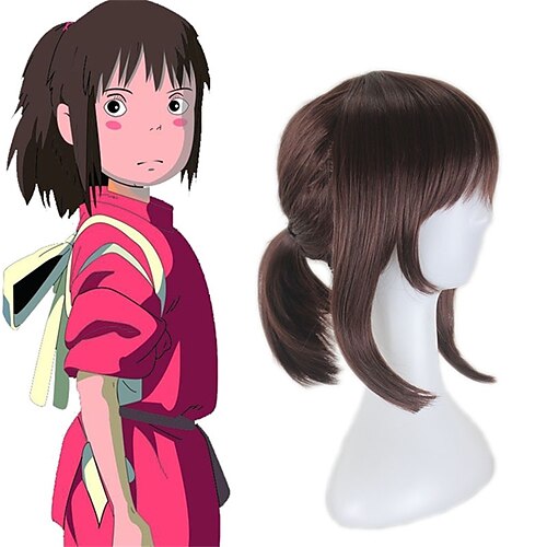 

Anime wig of ogino chihiro in Spirited Away Halloween Cosplay Party Wigs