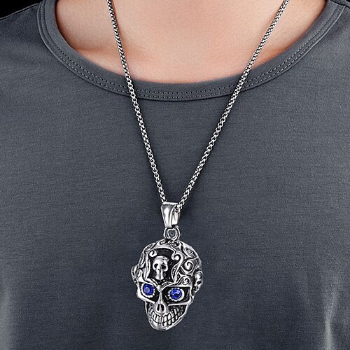 

Women's necklace Chic & Modern Halloween Skull Necklaces