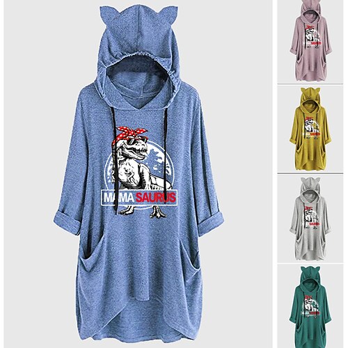 

Inspired by Ah My Goddess Cat Ear Hoodie T-shirt Sweatshirt Animal Graphic Hoodie For Women's Girls' Adults' Hot Stamping Spandex Homecoming Vacation