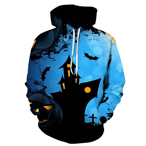 

Inspired by Halloween Skeleton / Skull Ghost Pumpkin Hoodie Cartoon Manga Anime Front Pocket Graphic Hoodie For Men's Women's Unisex Adults' 3D Print 100% Polyester