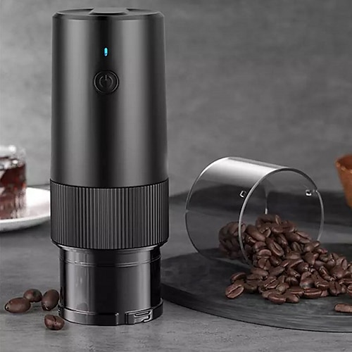 Electric Coffee Grinder Cafe Automatic Portable USB Rechargeable Coffee Mill