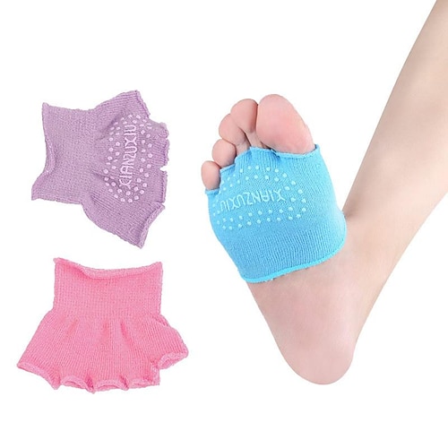 

Women's Cotton Forefoot Pad Anti-Wear Nonslip Office / Career / Casual / Daily Black / Blue / Purple / Pink 1 Pair All Seasons