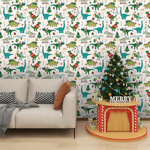 

Landscape Home Decoration Wall Covering, PVC / Vinyl Material Self adhesive Wallpaper, Room Wallcovering