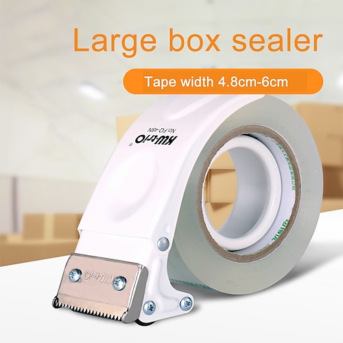 

Tape Cutter 4.8cm 6cm Lengthened And Thickened Iron Box Sealer Iron Plastic Packer