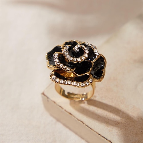 

Ring Formal Anniversary Alloy Roses