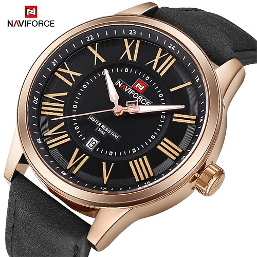 

NAVIFORCE Men Quartz Sports Military Watches Men's Luxury Brand Fashion Casual Wrist Watch