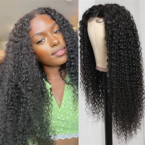 

Jerry Curly 13x4 Brown Lace Frontal Wigs Human Hair 150% 180% Density