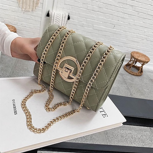 

Women's Crossbody Bag Solid Color Shopping Daily Date Green White Black Yellow