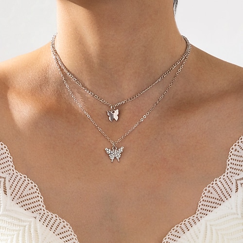 

Women's necklace Fashion Outdoor Butterfly Necklaces