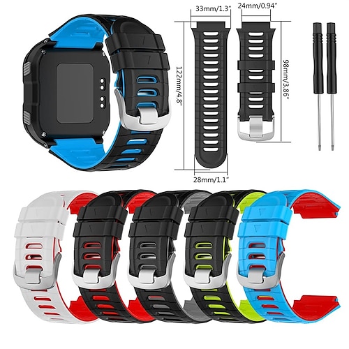 

Smartwatch Band Soft Band for Garmin-Forerunner 920XT Wristbands Silicone Durable Bracelet Quick Release Strap Arm WatchBand