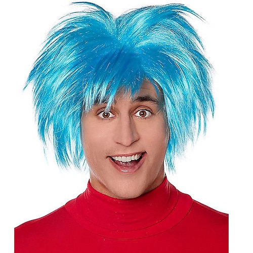 

Thing 1 and Thing 2 Wig - Dr. Seuss Halloween Cosplay Party Wigs