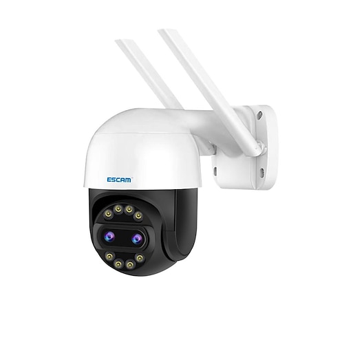 

ESCAM ESCAM QF212 IP Camera 4MP PTZ WIFI Waterproof Motion Detection Dual Stream Outdoor Apartment Garden Support 128 GB