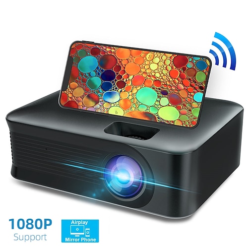 

Smart TV WIFI Portable Home Theater Cinema Sync Mobile Phone Projector LED Projector for 4k Movie A30 Series