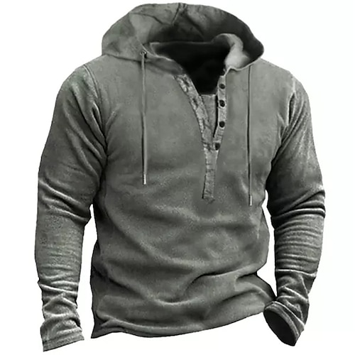 

Men's Unisex Pullover Hoodie Sweatshirt Pullover Button Up Hoodie Hooded Graphic Prints Print Sports Outdoor Daily Sports 3D Print Streetwear Designer Casual Clothing Apparel Hoodies Sweatshirts