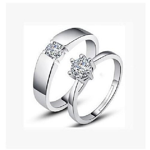 

Wedding Ring For Couple's Engagement Alloy