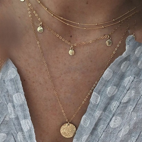 

Women's necklace Fashion Outdoor Pure Color Necklaces