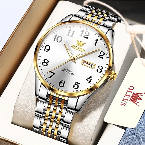 

New 6666 Oris Brand Watch Luminous Calendar Other Display Automatic Mechanical Watch Men'S Simple Light Luxury Genuine Men'S Watch