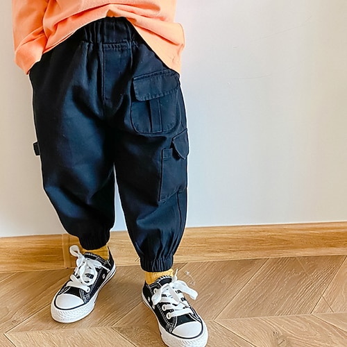 

Bambino Unisex Pantaloni Tinta unita Attivo Scuola 2-8 anni Inverno Caffè giallo Verde Nero