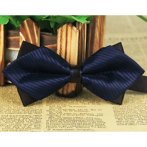 

Men's Bow Tie Party Print Plaid Formal Party Evening Baby Shower
