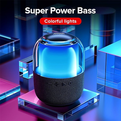 

JR-ML05 Bluetooth Speaker Bluetooth Waterproof Stereo Sound TWS Pairing Function Speaker For Mobile Phone