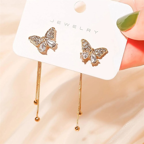 

1 Pair Stud Earrings For Women's Wedding Sport Engagement Alloy Classic Fashion