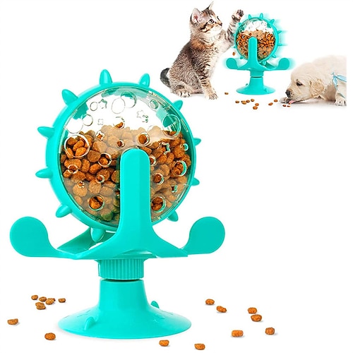 

Dog Educational Toy Cat Slow Feeder Pinwheel Dog Toy Strong Sucker Dog Snack Cat Educational Feeder