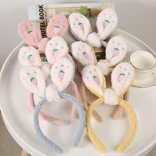 

Kids Girls' Sweet Daily Solid Colored Polyester Hair Accessories Blue / Purple / Pink One-Size