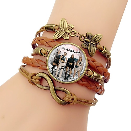 

Women's Bracelets Artistic Street Color Block Bracelets Bangles