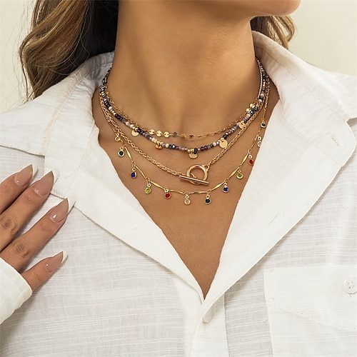 

Women's necklace Casual Street Geometry Necklaces