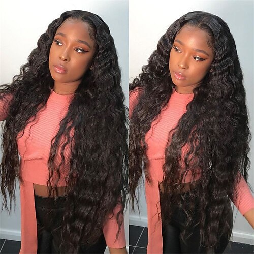 

134 Lace Front Wigs Loose Deep Hair Pre Plucked Wigs