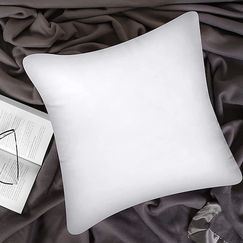 

1pc Throw Pillow Insert Hypoallergenic Premium Pillow Stuffer Sham Decorative Cushion Bed Couch Sofa for 45x45cm(18x18inch) Pillow Cover