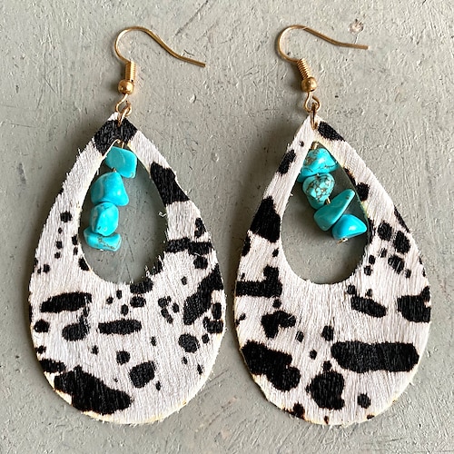 

Women's Earrings Vintage Outdoor Leopard Earring