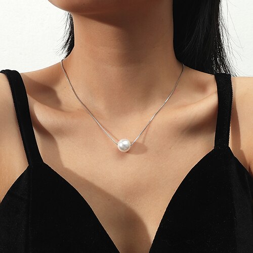 

1PC Necklace For Women's Wedding Sport Gift Copper Classic Precious