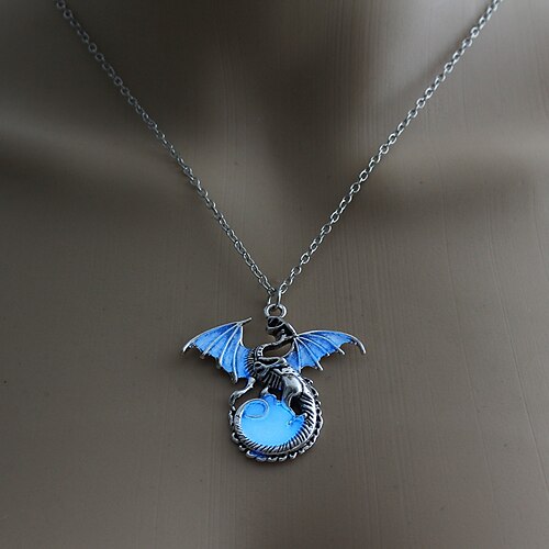 

Women's necklace Casual Halloween Wings Necklaces