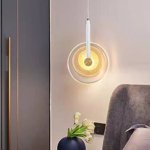 

20cm Pendant Lantern Design Pendant Light Metal Electroplated Modern 220-240V