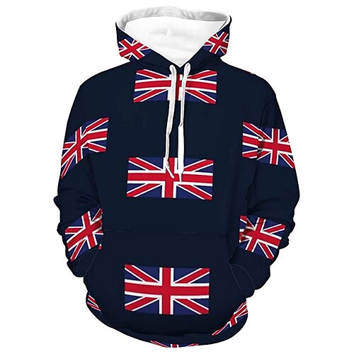 

Inspired by Queen's Platinum Jubilee 2022 Elizabeth 70 Years British Flag Hoodie Cartoon Manga Anime Front Pocket Graphic Hoodie For Men's Women's Unisex Adults' 3D Print 100% Polyester