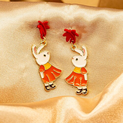 

1 Pair Drop Earrings Earrings For Women's Christmas Gift Festival Alloy Geometrical Holiday Fashion Birthday
