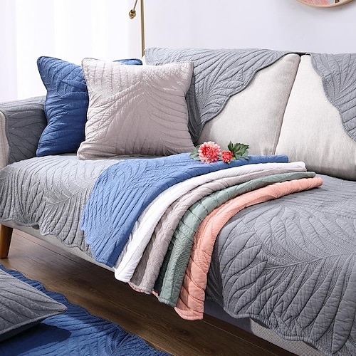 

Sofa Cover Anti-Cat Scratch Sofa Cover Ins Wind Cover Towel Full Cover Nordic Sofa Towel All-Inclusive Universal Cover Four Seasons Universal