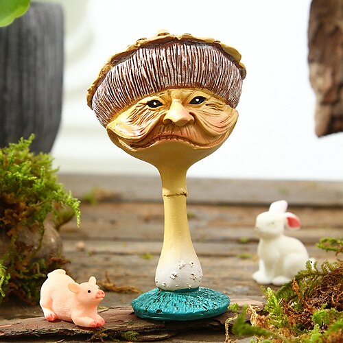 

Halloween Witch Mushroom Garden Decorations 1pc