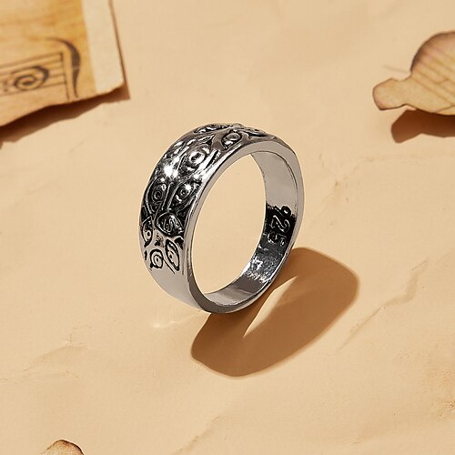 

1PC Ring For Women's Wedding Gift Graduation Alloy Classic Precious