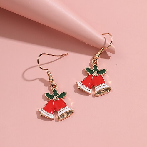 

1 Pair Drop Earrings Earrings For Women's Christmas Gift Festival Alloy Geometrical Holiday Fashion Birthday