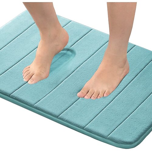 

alfombra de baño, alfombra de baño antideslizante, alfombras de baño suaves, acogedoras, duraderas y gruesas para el baño, más fáciles de secar, alfombras de felpa para bañeras, duchas de lluvia y