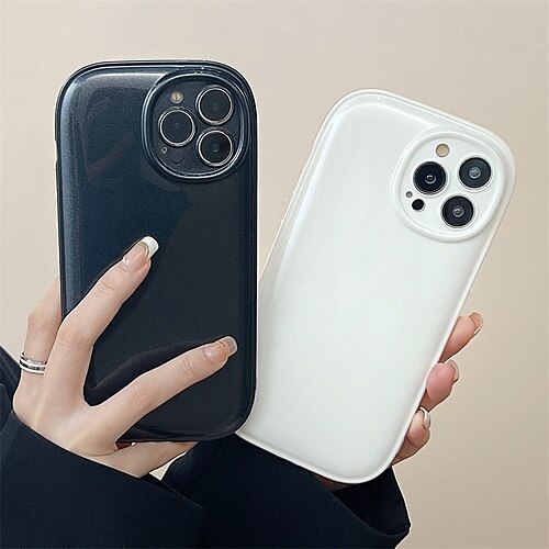 

Phone Case For Apple Classic Series iPhone 14 Pro Max iPhone 14 Pro iPhone 14 Plus iPhone 14 iPhone 13 Pro Max 12 11 Bumper Frame Full Body Protective Dustproof Solid Colored TPU
