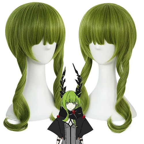 

Anime Black Rock Shooter Dead Master Green Cosplay Wigs