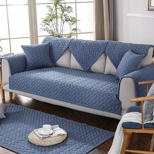 

Sofa Cover Couch Slipcover Sectional Couch Covers Anti-Slip Sofa Cushion Mat for Dogs Cats Pet Love Seat 3 Cushion Couch Cover (Only 1 Piece/Not All Set)