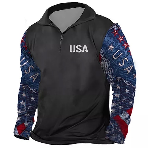 

Men's Unisex Zip Up Sweatshirt Pullover Letter Graphic Prints Zipper Print Daily Sports 3D Print Designer Casual Big and Tall Clothing Apparel Hoodies Sweatshirts Long Sleeve Black