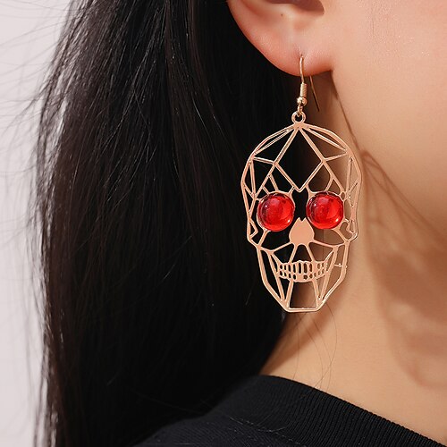 

1 Pair Earrings For Women's Halloween Daily Festival Alloy Geometrical Holiday Fashion Birthday
