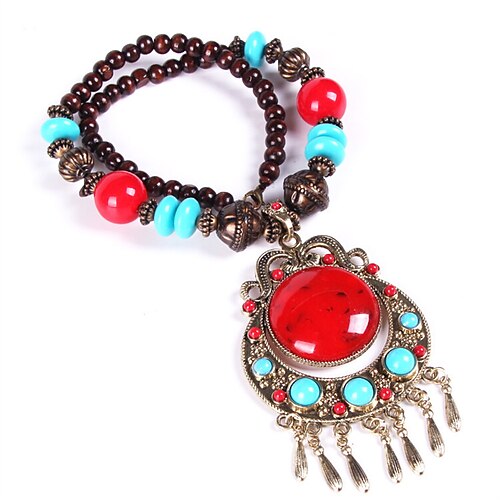 

Women's necklace Ethnic Style Street Geometry Necklaces